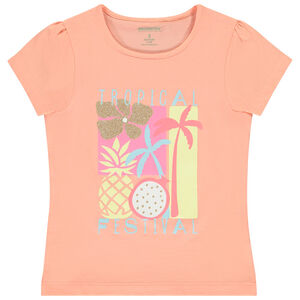 Camiseta de manga corta print fantasía para niña  Main Camiseta de manga corta print fantasía para niña