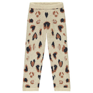 Pijama de 2 piezas de punto con bordado niña 