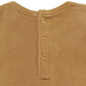 Conjunto de 2 piezas de terciopelo con estampado para bebé niño 