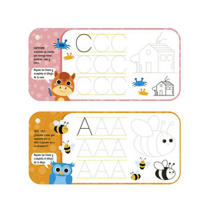 Libro de actividades – Mayúsculas +5 años 