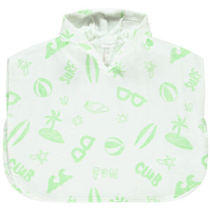 Capa de baño estampada para bebé 