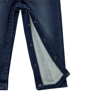 Pelele largo efecto vaquero para bebé niño 