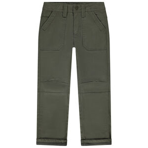 Pantalón recto forrado de micropolar para niño 