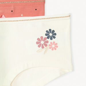 Lote de 4 shortys fantasía para niña 