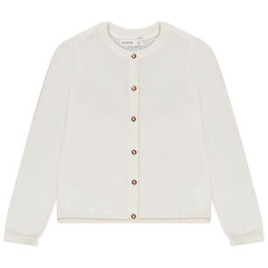 Chaleco de punto para niña 