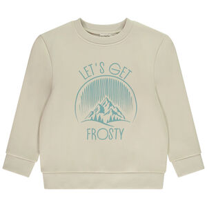 Sudadera de felpa con estampado fantasía para niño  Main Sudadera de felpa con estampado fantasía para niño