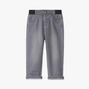 Pantalón vaquero con cintura elástica para bebé niño  Main Pantalón vaquero con cintura elástica para bebé niño