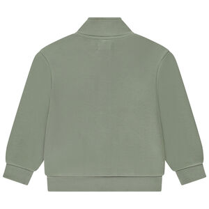 Chaleco con cremallera, cuello alto y bolsillo para niño 