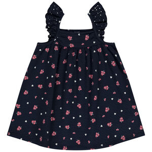 Túnica de jersey con estampado fantasía para bebé niña  Main Túnica de jersey con estampado fantasía para bebé niña