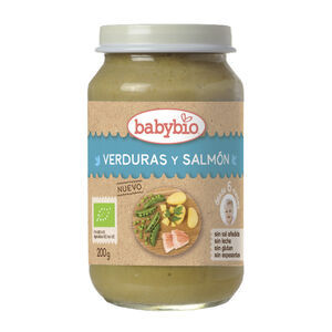 Babybio menu tradicion salmon 200g  Main Babybio menu tradicion salmon 200g