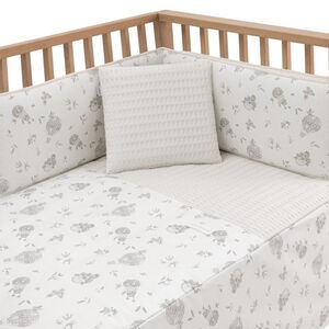 Set colcha y protector para cuna Globe crudo 