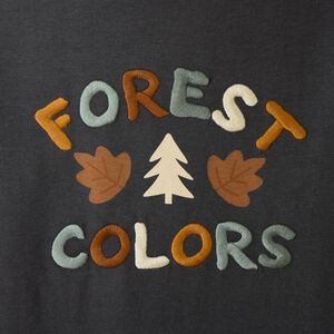 Camiseta de manga larga bordada y estampada para niño 