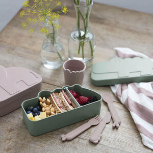 Caja de Almuerzo Kiddish Croco Verde 