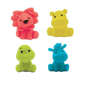 Juguetes de baño con red 4 pcs 10M+ 