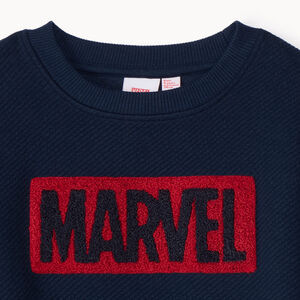 Sudadera de felpa con parche de bucles de Marvel niño 