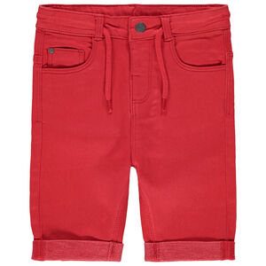 Bermudas de tela con cordones ajustables para niño 