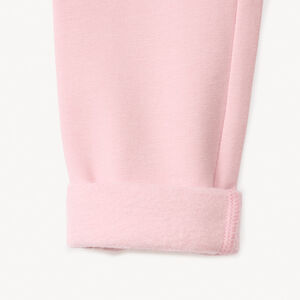 Lote de 2 leggings de felpa para niña 