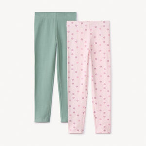 Pack de 2 leggings fantasía para niña  Main Pack de 2 leggings fantasía para niña