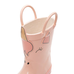 Botas de agua con asas y estampado de unicornio del 20 al 23 