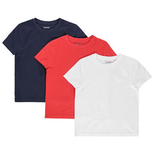 lote de 3 camisetas lisos en algodon bio Main lote de 3 camisetas lisos en algodon bio