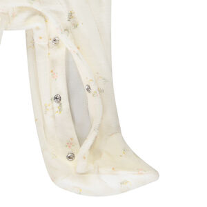 Pelele de terciopelo con estampado de gatos para bebé niña 