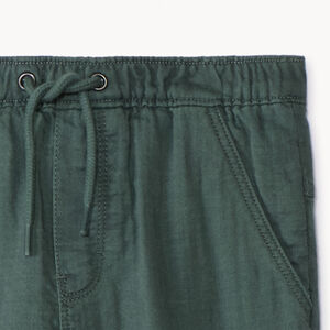Pantalón liso de tela para bebé niño 
