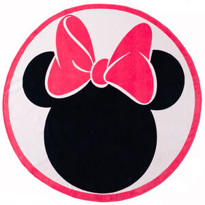 Toalla redonda Minnie Disney Main Toalla redonda Minnie Disney