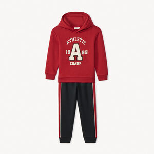 Ensemble sweat à capuche + jogging pour garçon   Main Ensemble sweat à capuche + jogging pour garçon