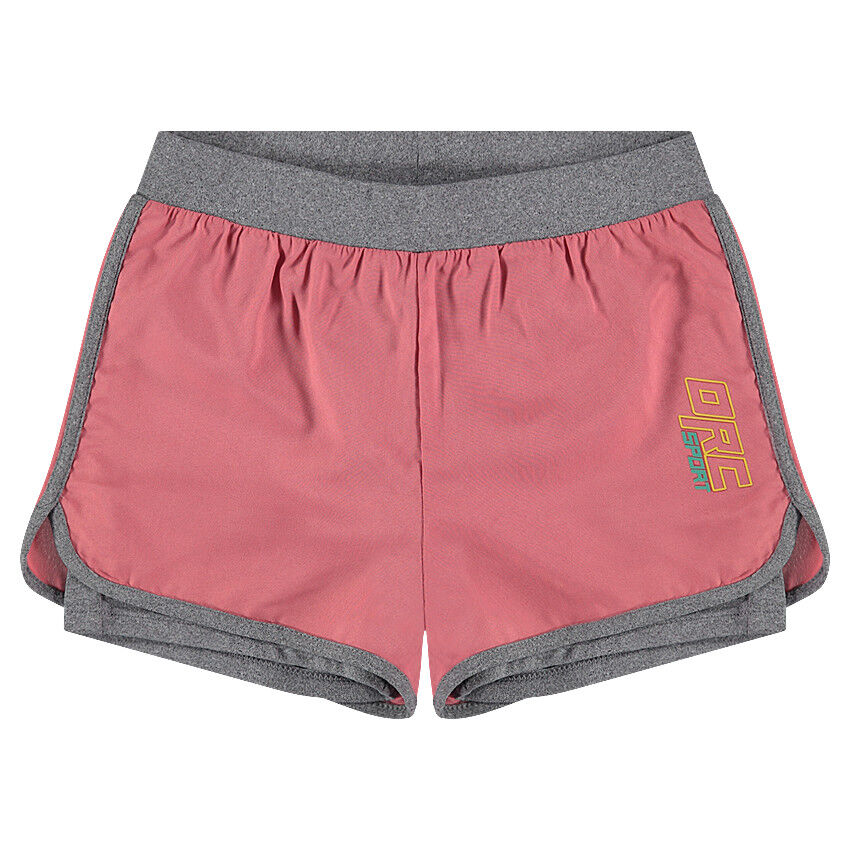 1 Corto En Con 2 Integrado Interior Y Pantalón Logo Estampado Deportivo dCoxeWrB