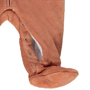 Buzo de sherpa con capucha 