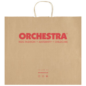 Envase de regalo grande en papel kraft 