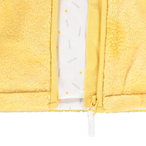 Chaqueta de felpa con capucha para niña bebé 