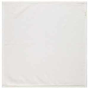 Manta de sherpa unicolor 75 x 75 cm 