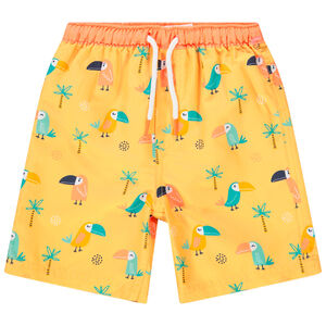 Short de bain imprimé toucans/palmiers pour bébé garçon Main Short de bain imprimé toucans/palmiers pour bébé garçon