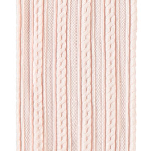 Medias gruesas con efecto trenzado para niña 