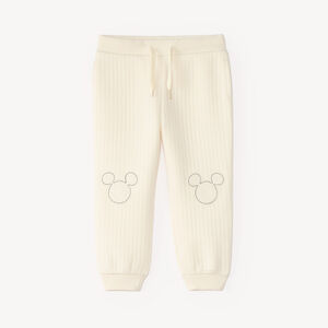 Pantalón de chándal para bebé niño con parche de Mickey Disney 
