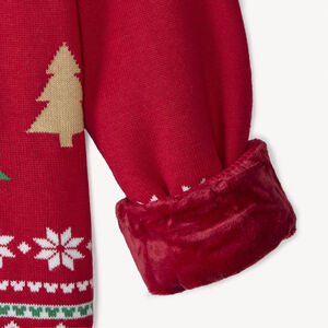Jersey de Navidad Mickey Disney de punto forrado niño. 