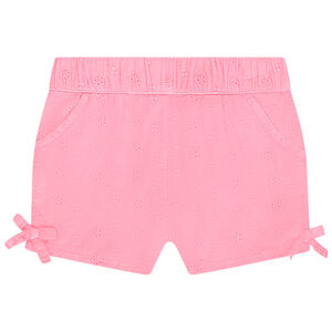 Short de bordado inglés para bebé niña 