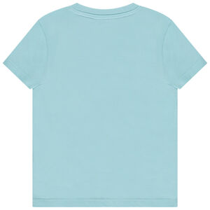 Camiseta de manga corta con cohete de fantasía para niño 