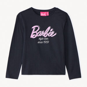 T-shirt manches longues Barbie pour fille  Main T-shirt manches longues Barbie pour fille