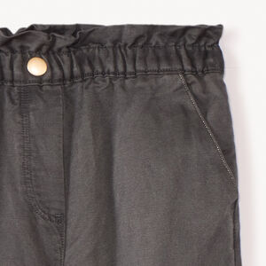 Pantalón cargo de sarga forrado niña 