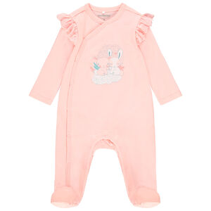 Pelele de algodón motivo conejito 