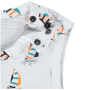 Pack de 2 camisetas sin mangas a juego para bebé niño 