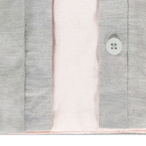 Chaqueta con capucha cisne 