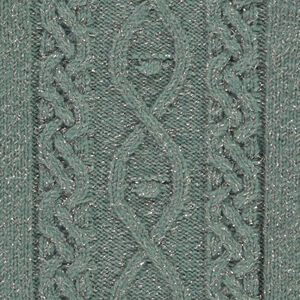 Poncho de punto liso para bebé niña 