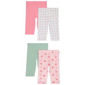 Lote de 4 pantalones pirata de fantasía para niña  Main Lote de 4 pantalones pirata de fantasía para niña