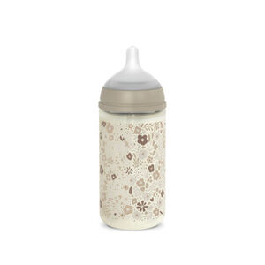 Biberón de vidrio con tetina fisiológica SX Pro M 240ml Wonderland Liberty beige 