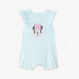 Combinaison corta de Minnie Disney en punto para bebé niña 