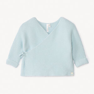 Brassière de punto mousse lisa para bebé 