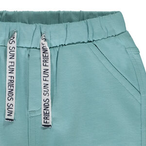 Bermudas de felpa lisa para bebé niño 